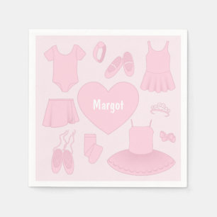 Serviette En Papier Vêtements de ballet Papier Napkin - Arrière - plan