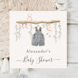 Serviette En Papier Vêtements pour garçon Baby shower pour garçon Euca