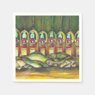 Serviette En Papier Viande sucrée