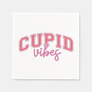 Serviette En Papier Vibes cupides de Valentine