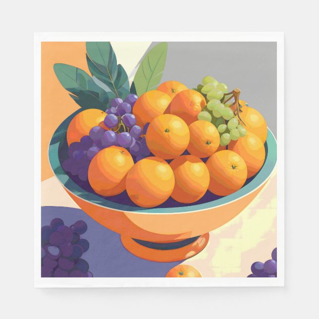 Serviette En Papier Vibin' avec vitamine C (Devant)