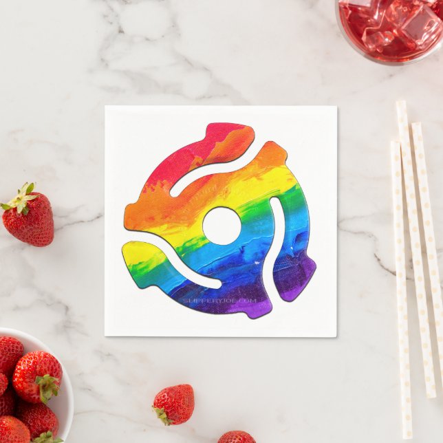 Serviette En Papier Vibran de l'adaptateur d'enregistrement SlipperyJo (En situation)