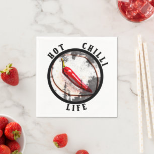 Serviette En Papier Vie chili chaude