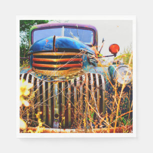 Serviette En Papier vieilles serviettes de camion de ferme