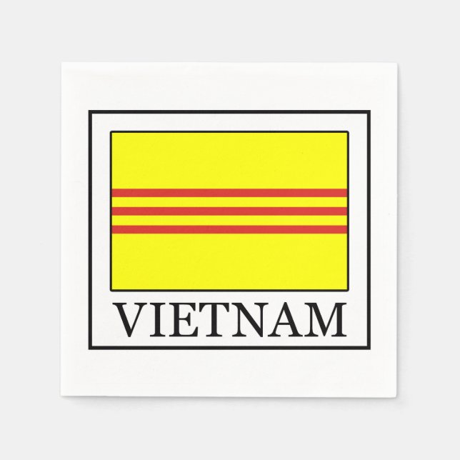 Serviette En Papier Vietnam (Devant)
