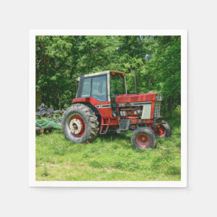 Serviette En Papier Vieux tracteur international