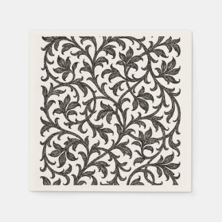 Serviette En Papier Vigne feuillue de conte de fée fantaisiste