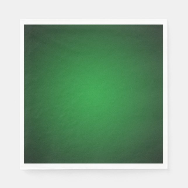 Serviette En Papier Vignette Grainée Verte-Noire Tendance (Devant)