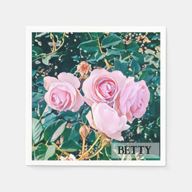 Serviette En Papier viintage birds purple botanical wallpaper (Devant)