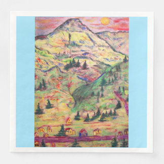 Serviette En Papier village de colorado