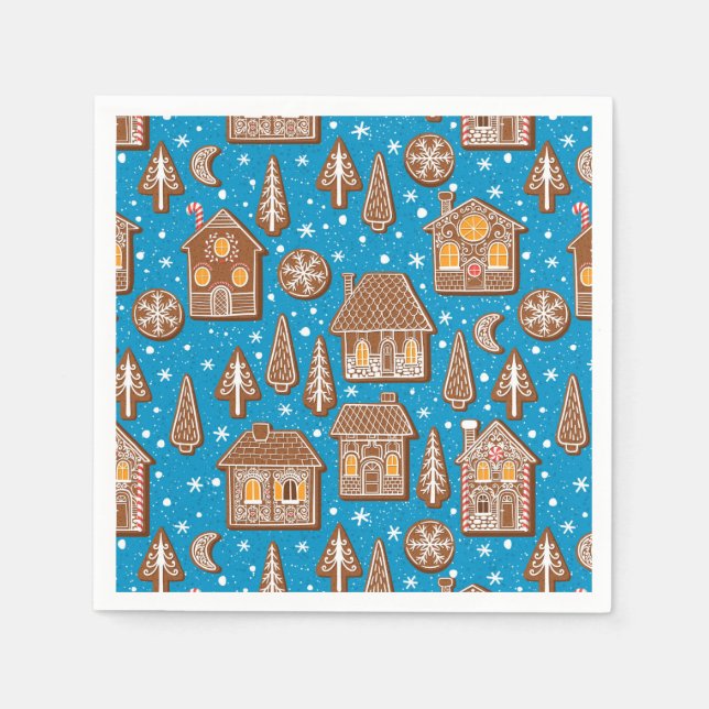 Serviette En Papier Ville de Cookie (Devant)