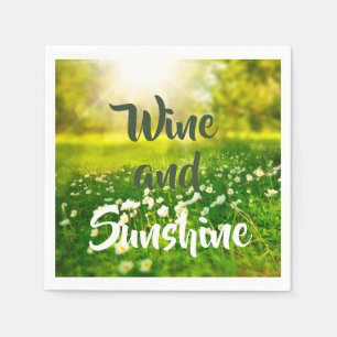 Serviette En Papier Vin d'été Sunshine Fun