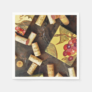 Serviette En Papier Vin Time Cocktail Napkins