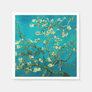 Serviette En Papier Vincent Van Gogh Blossoming Almond Tree Floral Art