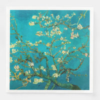 Vincent Van Gogh Blossoming Almond Tree Floral Art