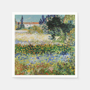 Serviette En Papier Vincent van Gogh - Flower Garden