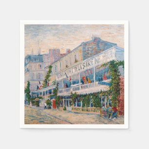 Serviette En Papier Vincent van Gogh - Le Restaurant de la Sirene