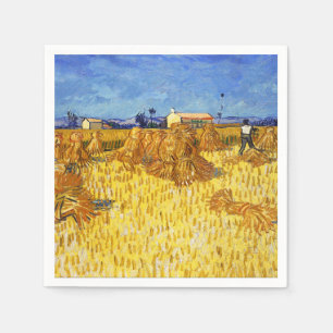 Serviette En Papier Vincent van Gogh - Récolte en Provence