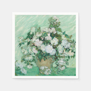 Serviette En Papier Vincent van Gogh - Roses