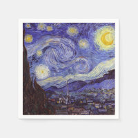Vincent Van Gogh Starry Nuit Vintage Art