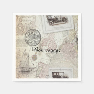 Serviette En Papier Vintage