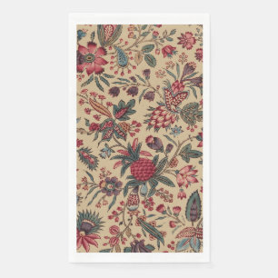 Serviette En Papier Vintage Broderie Antique Florale Ameublement