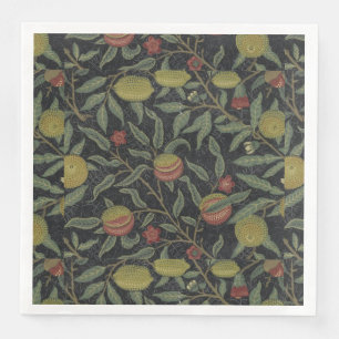 Serviette En Papier Vintage Feuille de fruits du Victoria William Morr