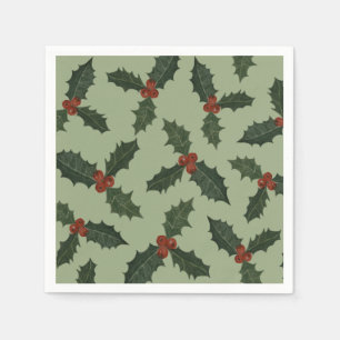Serviette En Papier vintage motif saint