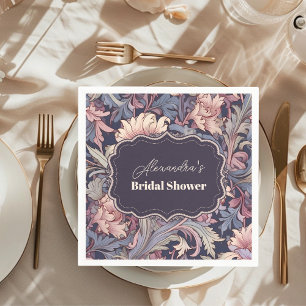 Serviette En Papier Vintage William Morris Lavender