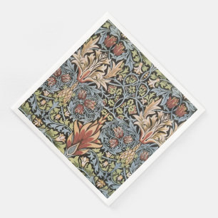 Serviette En Papier Vintage William Morris Snakehead