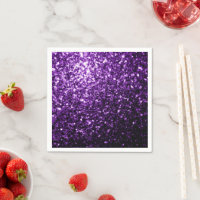 Violet foncé faux brillant paillettes scintillent