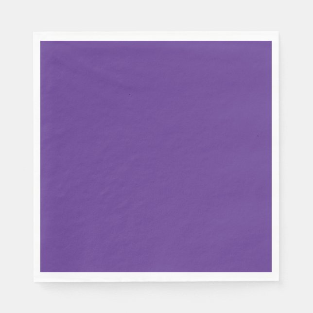 Serviette En Papier Violet violet violet violet riche (Devant)