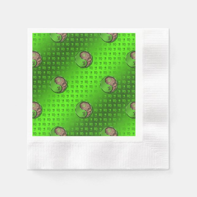 Serviette En Papier Virgo le moissonneur (Devant)