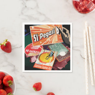 Serviette En Papier Visitez La Première Exoplanète Trouvée À L'Extérie