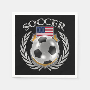 Serviette En Papier Vitesse de fan du football 2016 des Etats-Unis