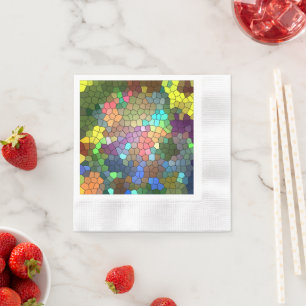 Serviette En Papier Vitrail par Shirley Taylor