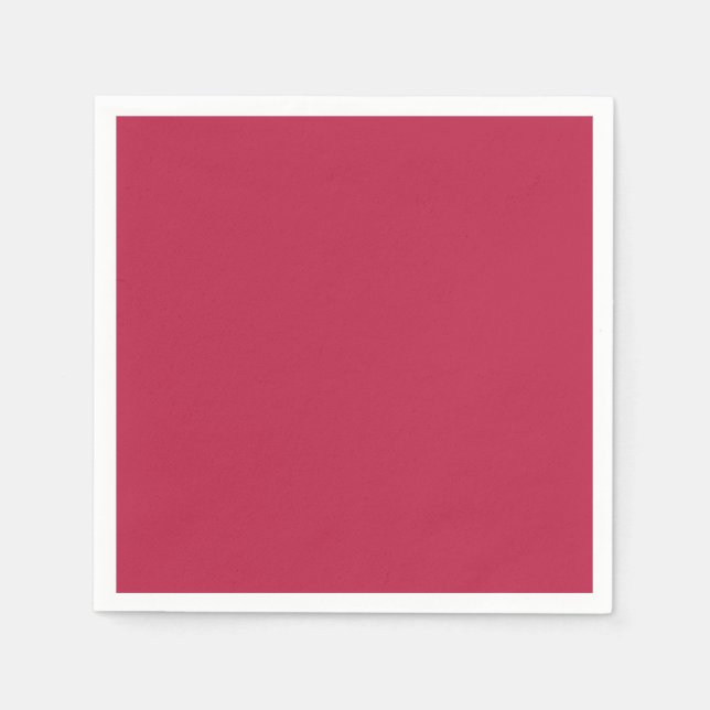 Serviette En Papier Viva Magenta Couleur Uni (Devant)
