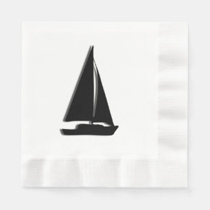 Serviette En Papier Voilier