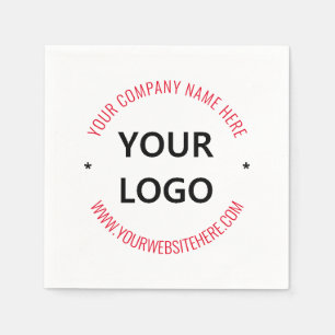 Serviette En Papier Vos serviettes promotionnelles avec logo et texte