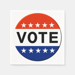 Serviette En Papier Vote 2026 Élection de mi-mandat