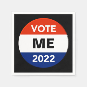 Serviette En Papier Vote personnel Campagne électorale de mi-mandat 20