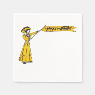 Serviette En Papier VOTES pour la FEMME Napkins Suffragette Party! !