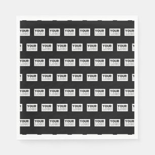 Serviette En Papier Votre logo ou votre conception Arrière - plan de