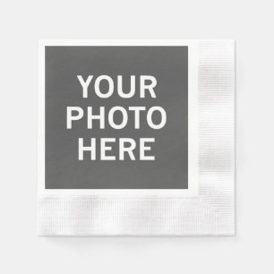 Serviette En Papier Votre photo ici