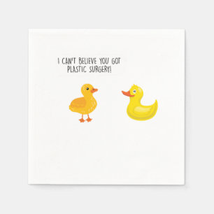 Serviette En Papier Vous Avez La Chirurgie Plastique Chirurgie Cosméti