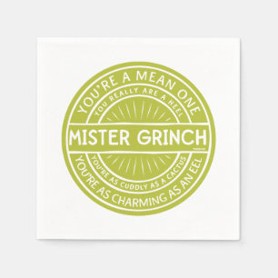 Serviette En Papier Vous êtes un Mean One Mister Grinch