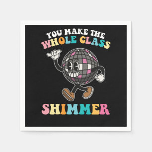 Serviette En Papier Vous Faites Chimmer Toute La Classe Super Retro