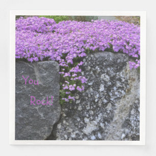 Serviette En Papier Vous rochez Phlox Violet