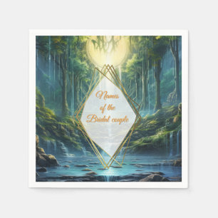 Serviette En Papier Voyager Destination Paysages de notre monde