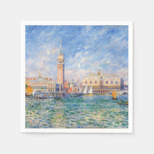Serviette En Papier Vue de Venise par Renoir